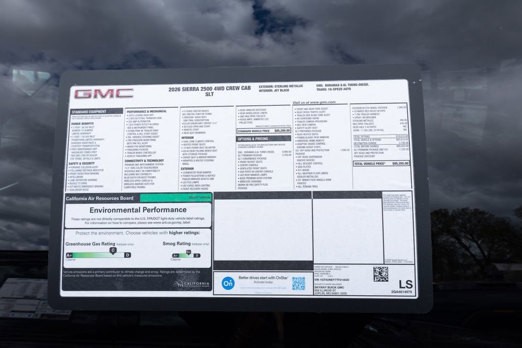 2026 GMC Sierra 2500 HD SLT