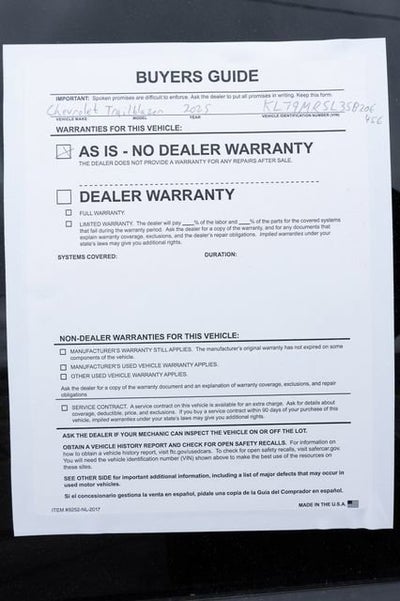 2025 Chevrolet Trailblazer LT