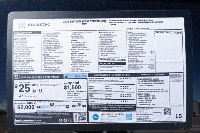 2026 Buick Envision Sport Touring