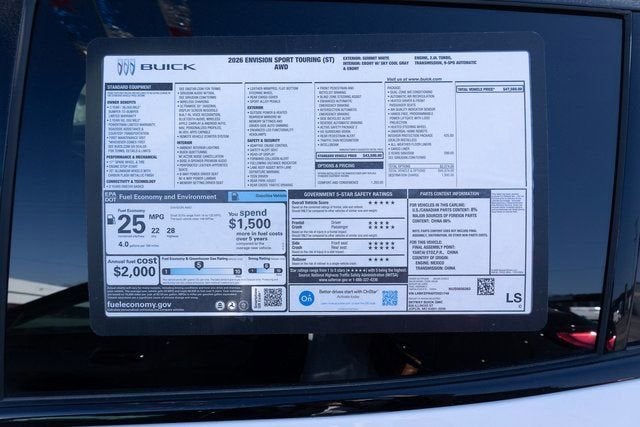 2026 Buick Envision Sport Touring